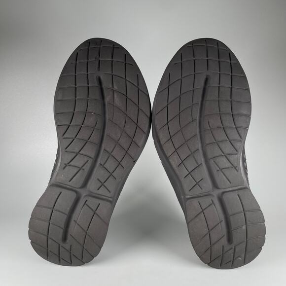 Oofos OOmg eeZee Men’s Size 11 Gray Black Comfort Slip On Recovery Sneakers Shoe main image 6